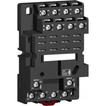 Колодка SCHNEIDER ELECTRIC HARMONY с комбинированными контактами 4 перекидных