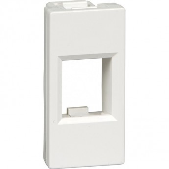 Лицевая плата SCHNEIDER ELECTRIC W45 1 модуль 1xKeystone RAL9003