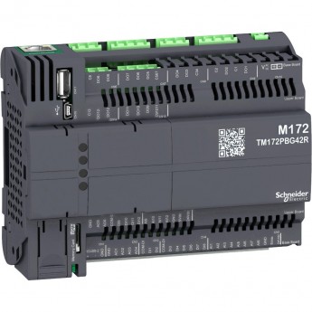 Программируемый контроллер SCHNEIDER ELECTRIC MODICON М172,без дисплея, 42 I/O, Eth, 2 MB