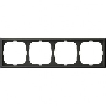 Рамка 4-постовая SCHNEIDER ELECTRIC ARTGALLERY SE GAL001404 универсальная базальт