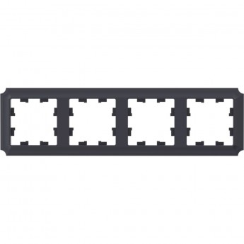 Рамка 4-постовая SCHNEIDER ELECTRIC ATLASDESIGN Antique универсальная, карбон Рамка 4-постовая SCHNEIDER ELECTRIC ATLASDESIGN Antique универсальная, карбон