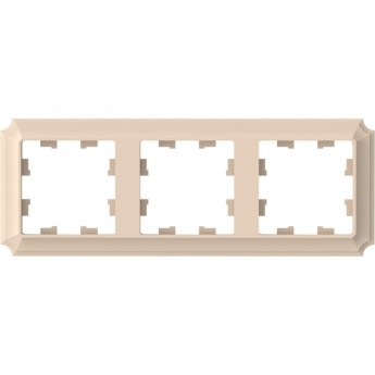 Рамка SCHNEIDER ELECTRIC ATLASDESIGN ANTIQUE SE ATN101203 3-поста песочный